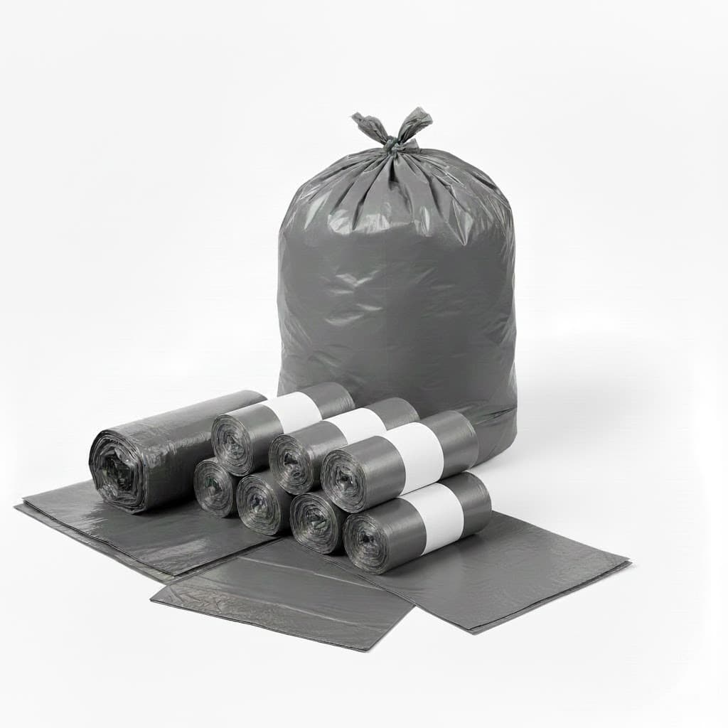 Grey Garbage Bags